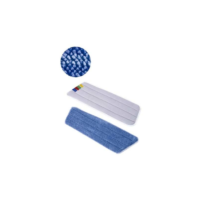 Recambio mopa microfibra terry con velcro 60 cm