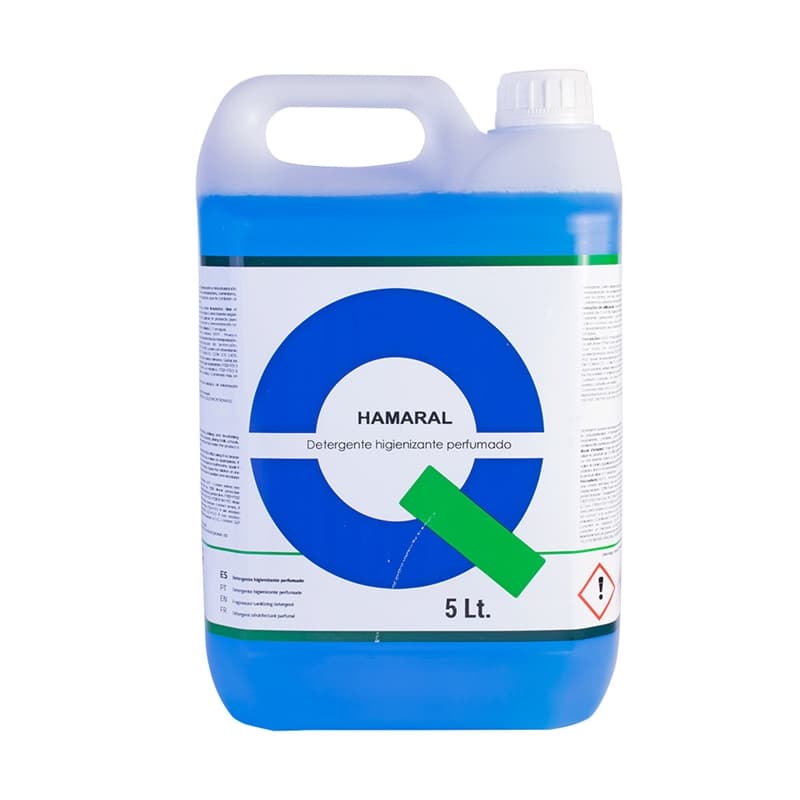 QUIS HAMARAL detergente con amonios cuaternarios etiqueta QUISER0114