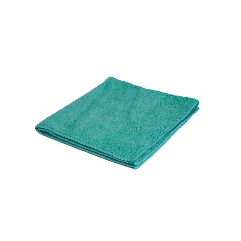 Bayeta microfibra 36x40 cm color verde, uso limpieza