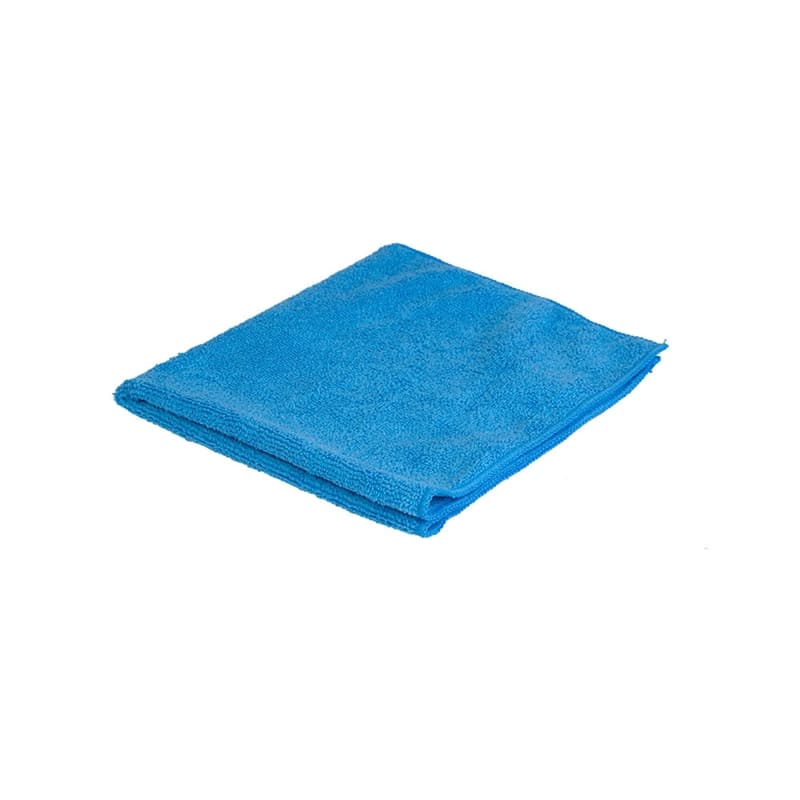 Bayeta microfibra 36x40 cm color azul, uso limpieza