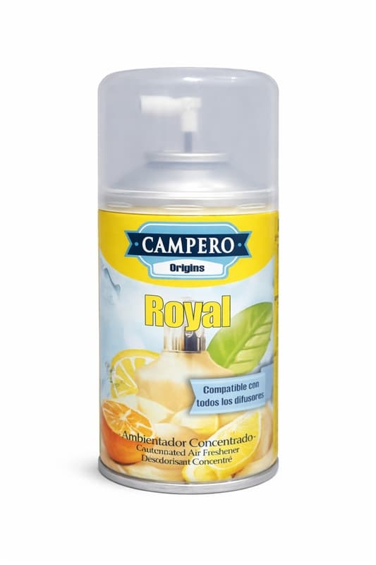 Carga ambientador Campero Royal, recambio para difusores ambientales