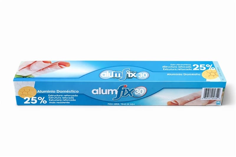 Aluminio doméstico 30 metros, rollo uso doméstico y cocina