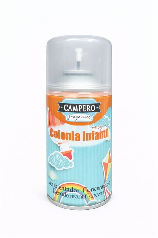 Carga aerosol ambientador olor Colonia Infantil para recambio