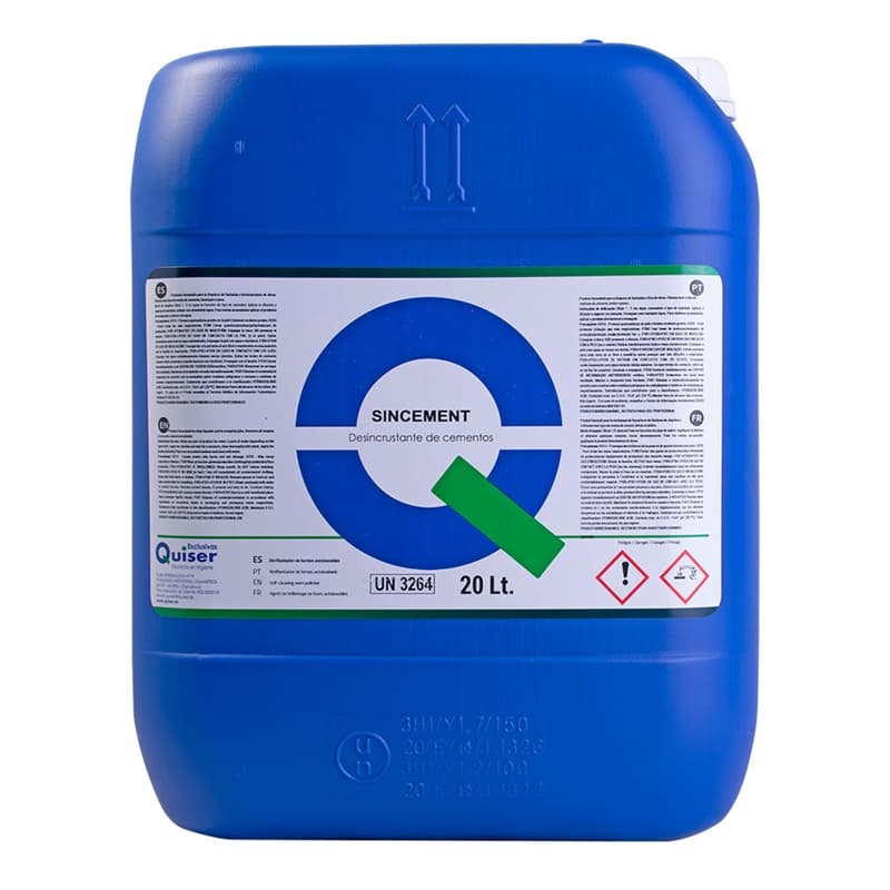 QUIS SINCEMENT desincrustante de cementos Fichero QUISER0190