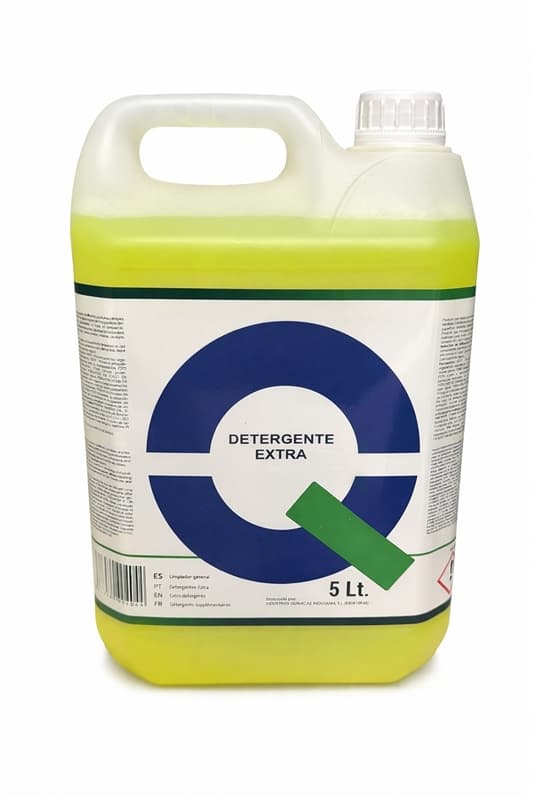 QUIS DETERGENTE EXTRA envase de detergente profesional concentrado
