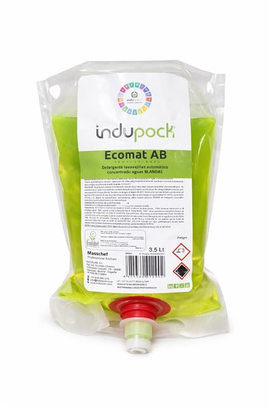 ECOMAT AB detergente lavavajillas automáticas concentrado bolsa 3.5 kg