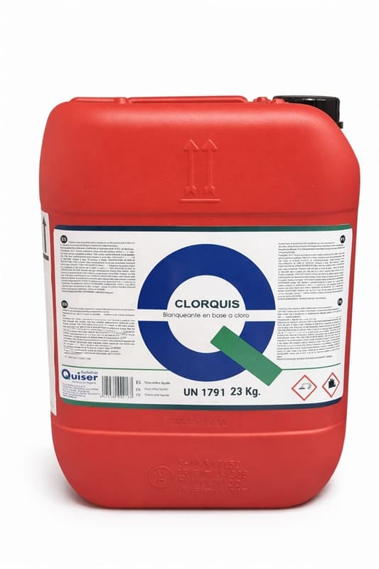 CLORQUIS blanqueante a base de cloro para higiene industrial