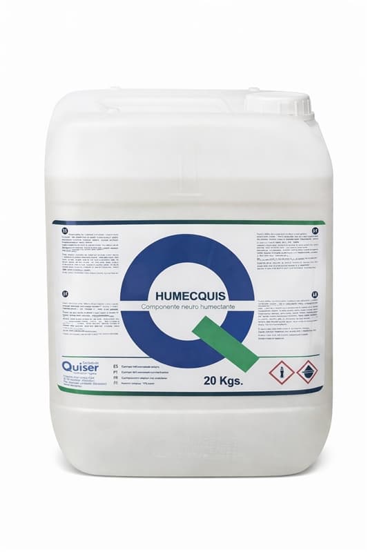 HUMECQUIS aditivo líquido desengrasante y humectante uso profesional