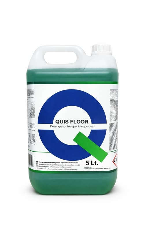 QUIS FLOOR desengrasante para superficies porosas uso profesional