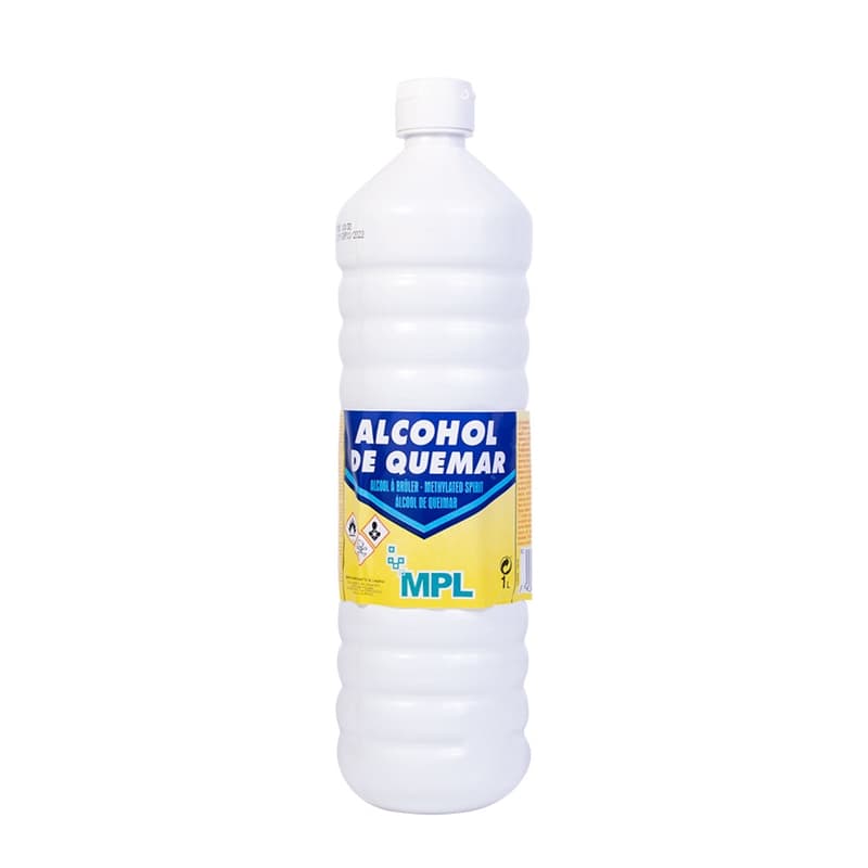 Alcohol de quemar envase metálico QUISER0284 para uso industrial