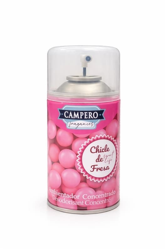 Carga aerosol Campero chicle fresa aroma dulce para ambientador