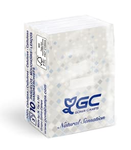 Pañuelos 3 capas para higiene facial y nasal, paquete