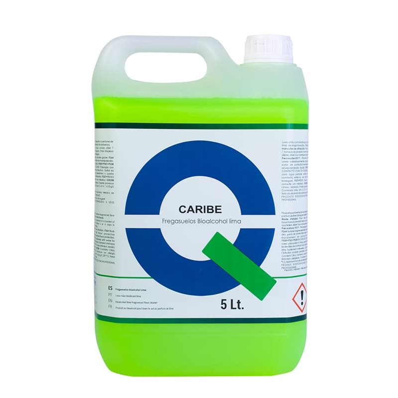 QUIS CARIBE detergente con bioalcohol para limpieza profesional