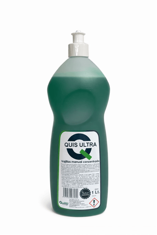 QUIS ULTRA lavavajillas manual concentrado para limpieza de vajilla