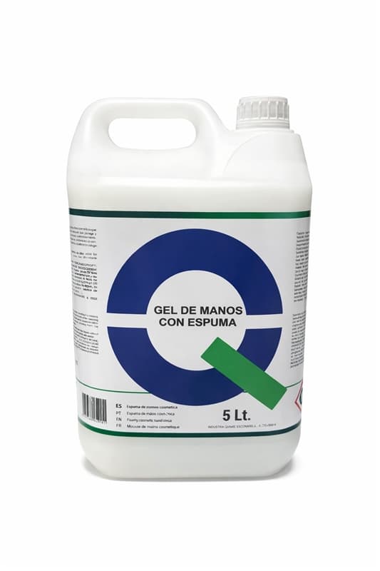 QUIS jabón líquido espuma manos higienizante para lavado frecuente
