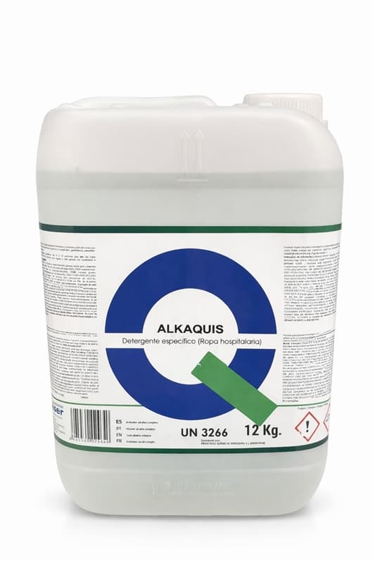 ALKAQUIS Componente Alcalino envase industrial para limpieza profesional