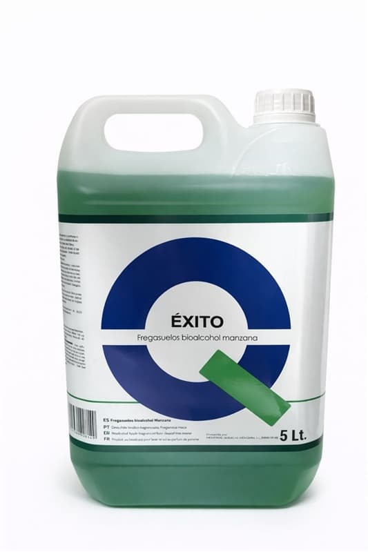 QUIS EXITO detergente neutro aroma manzana, uso profesional