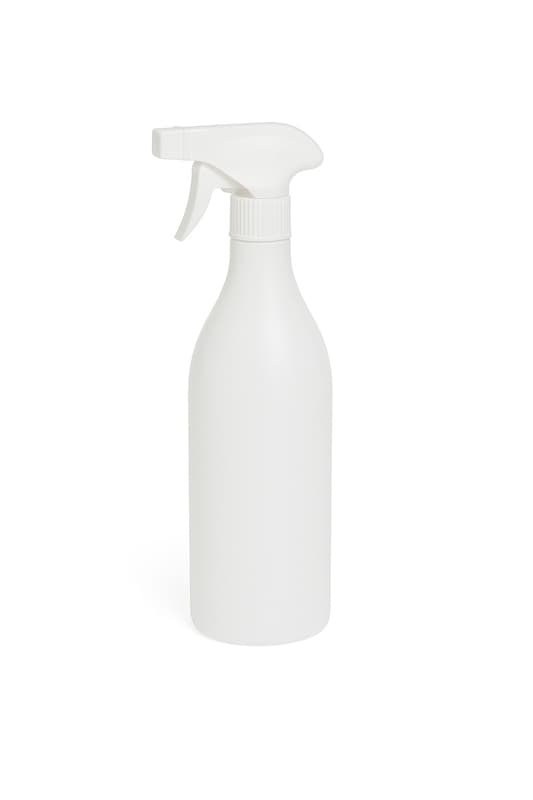 Botella 1 litro con pulverizador transparente con gatillo