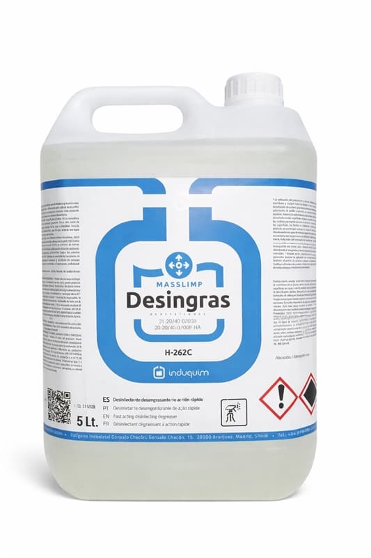 DESINGRAS desinfectante desengrasante acción rápida H262C