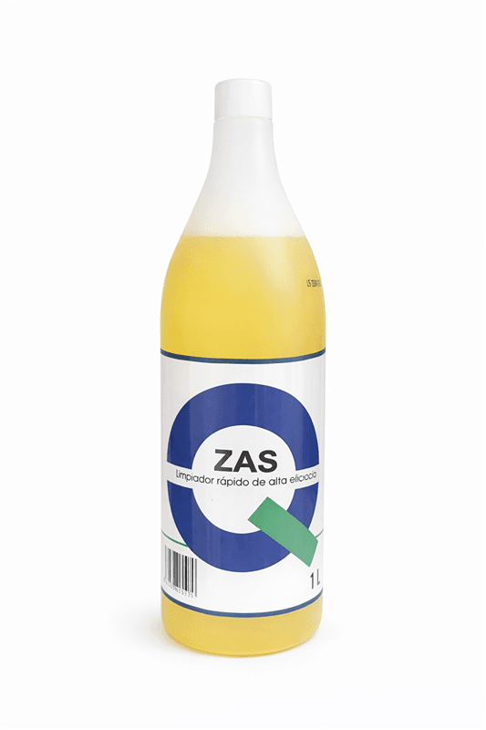 QUIS ZAS Desengrasante y quitatintas, envase limpiador industrial