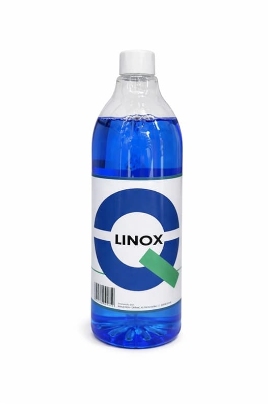 Envase LINOX limpiabrillo acero inox para superficies de acero inoxidable
