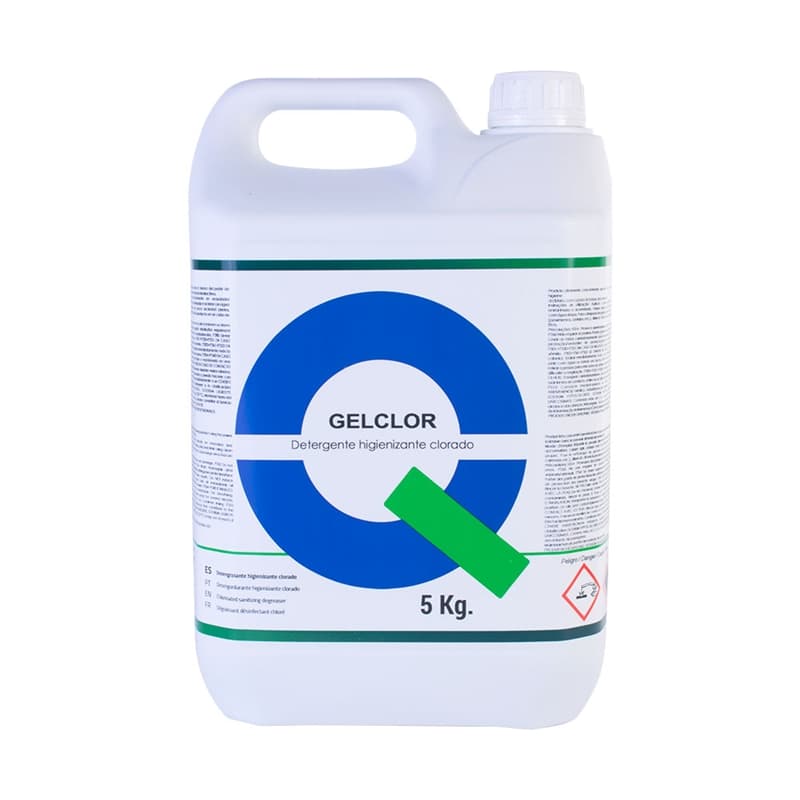 QUIS GELCLOR detergente clorado presentación profesional, limpieza e higienización