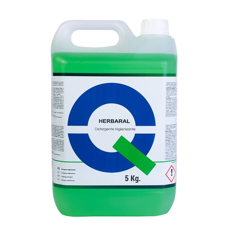 QUIS HERBARAL detergente con amonios cuaternarios etiqueta QUISER0113