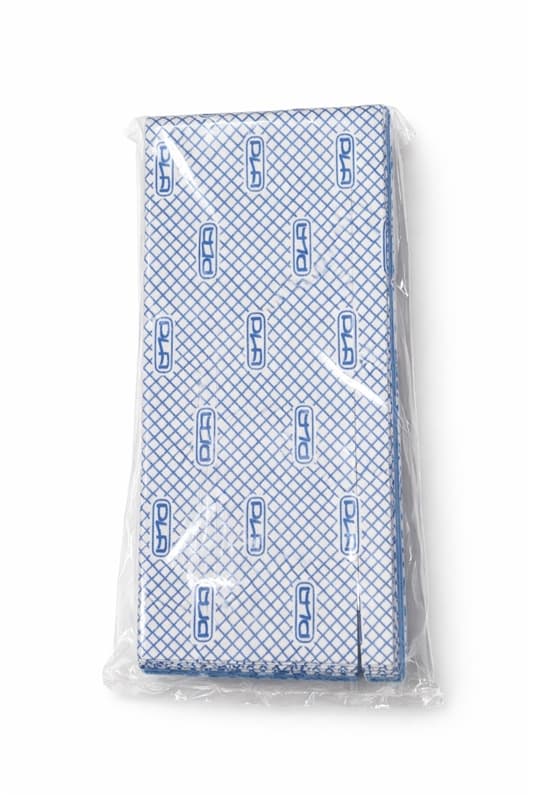 Recambio fregona industrial tiras azul y blanca, mop para limpieza