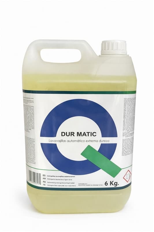 DURMATIC lavavajillas automático para aguas de extrema dureza