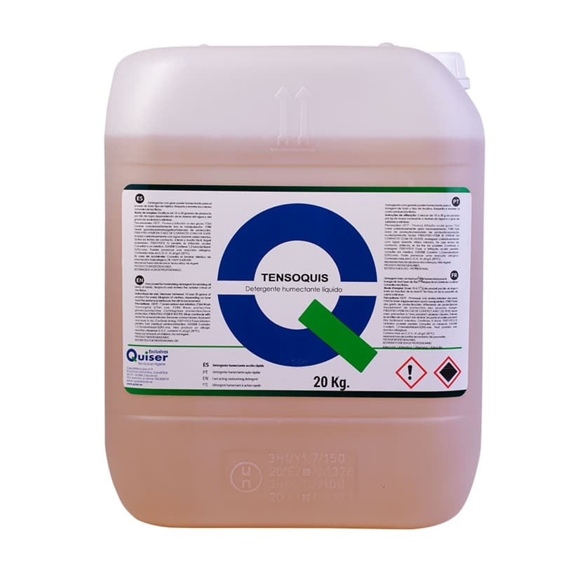 TENSOQUIS detergente humectante líquido envase profesional