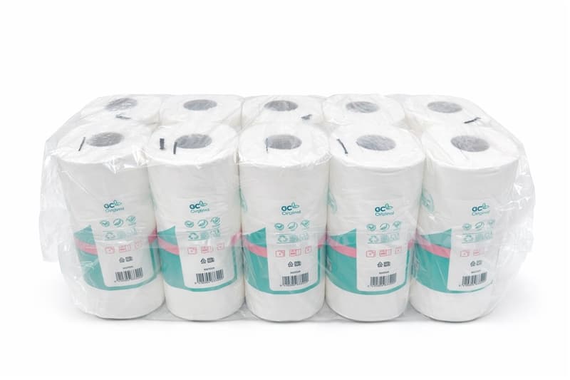 Higiénico doméstico pasta 2 capas 50 metros pack 5x6 rollos