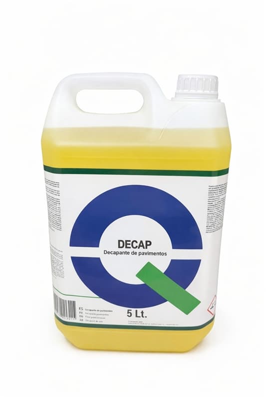 QUIS DECAP decapante de pavimentos envase profesional para limpieza profunda