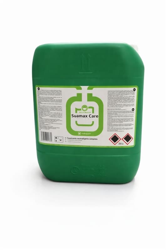 SUAX CARE suavizante neutralizante completo bidón 20 litros amarillo